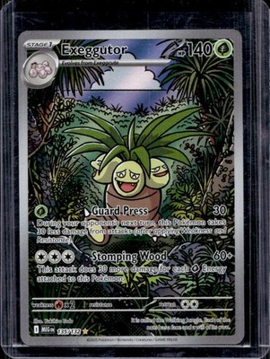 2025 Pokemon Mega Evolution Exeggutor Illustration Rare #135/132 | eBay