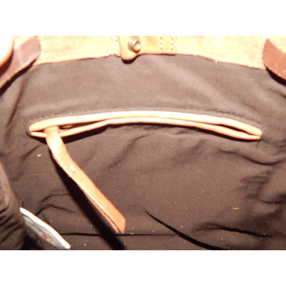 Lucky Brand Tan Leather Back Pack Handbag - Image 2 of 4