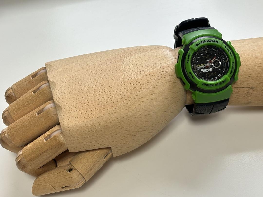 Casio G-shock Ninja Zx-rr G-300krt 3avjr 4314 Watch Kawasaki