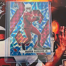 Panini 2025 Mosaic Marvin Harrison Jr. Arizona Cardinals #29 RC Rookie Card. rookie card picture