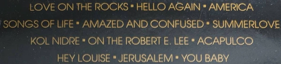 Imported LP The Jazz Singer Neil Diamond Laurence Olivier Vinyl Record - Image 2 of 2