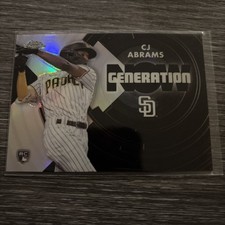 2022 Topps Chrome Update Series - Generation Now Chrome C.J. Abrams #GNC-9 (RC)