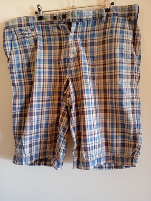 Herrenhose Kurze Hose, Bermuda Hose, Brax ,Gr.56 Karierte