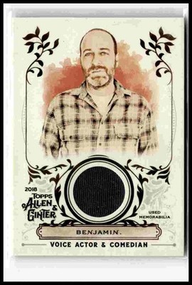 2018 Topps Allen & Ginter #FSRA-HB H. Jon Benjamin Full-Size Relics