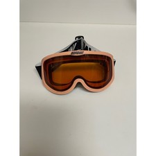 Gordini Kids Snow Goggles Peach Orange Lens Adjustable Logo Strap Ski Snowboard