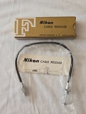 Mint Original Nikon Early F Shutter Cable Release in Box Nippon Kogaku