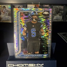 David Montgomery - 2025 Topps Chrome Pulsar #103 Detroit Lions