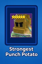 Strongest Punch Potato | Garden Tower Defense | Roblox