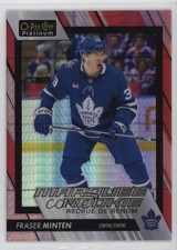 2023 O-Pee-Chee Platinum Marquee Rookies Red Prism /199 Fraser Minten #296 0he