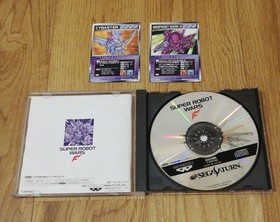 Sega Super Robot Wars F Sega Saturn Video Game Used Excellent Disc Included
