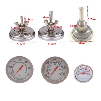 0-300   BBQ Thermometer Für Grill Ofen Versiegelt Sonde Temperatur Detektor