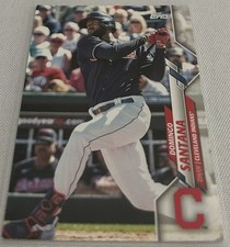 2020 Topps Update Series Baseball Domingo Santana Cleveland Guardians #U-95