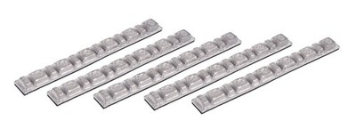 5 Motorrad 45g Blei Klebegewichte Auswuchtgewichte Kleberiegel 6x5g+6x2,5 g