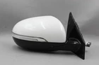 Right Passenger Side White Pearl Door Mirror Power 17-20 KIA SORENTO OEM #45605