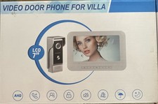 AMOCAM Wired Video Intercom System, 7 Inches Doorbell Door Phone , HD Camera