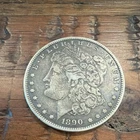 1890-CC Morgan Dollar $1 Silver 0.9 Fine Business Strike Carson City KM#110