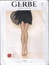 Collants Sculptants GERBE Essentiel - Noir, Taille 0, Semi-opaques - Neuf Avec étiquettes