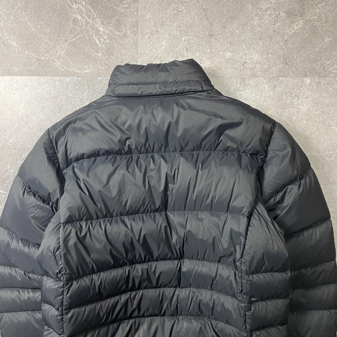 Montbell Down Jacket Black L Drawstring Hem Lightweight 90