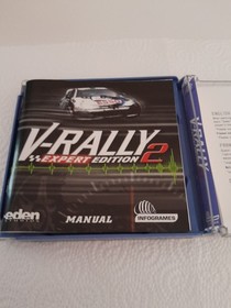 V Rally 2 Expert Edition - Sega Dreamcast - Pal Version - Boxed with Manual
