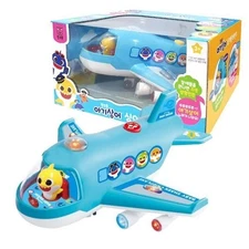 Pinkfong Baby Shark Sing-Along Airplane Kids Educational Toys Ages 3+
