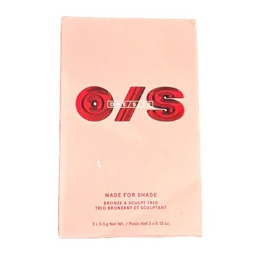 ONE/SIZE Made For Shade Bronze & Sculpt Trio Matte Pressed Bronzer 3x0.12oz