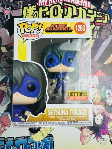 Funko Pop! Setsuna Tokage Figure #1263 My Hero Academia Exclusive With Protector