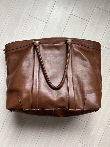 Coach Bleaker Legacy Weekend Tote Bag Leather - Picture 2 of 14