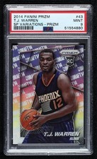 2014-15 Panini Prizm Short Prints Silver Prizm TJ Warren #43 PSA 9 MINT 02jw