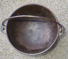 Vintage, Rare Wagner Ware Cast Iron Pot w/Handle, 3 Legs, Sidney #0, Excellent