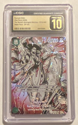 Kouzuki Oden (SP Card) graded CGC 10 for sale on eBay