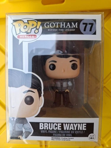 Funko Pop! Vinyl DC Gotham Bruce Wayne #77 Television Figure New W/ Protector