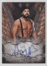 2016 Topps WWE NXT Auto Bronze /50 Andrade Cien Almas Auto 1o19