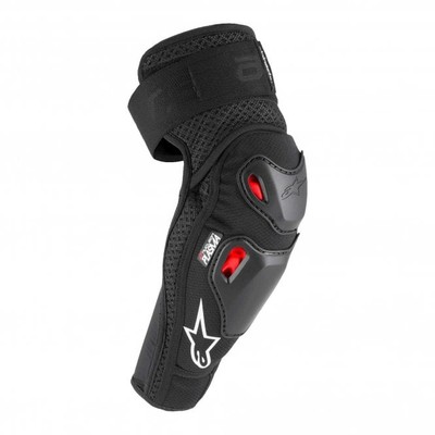 Alpinestars (Erwachsene) Ellenbogenpanzer (Paar) - Bionic Pro PLASMA (schwarz/rot/weiß)