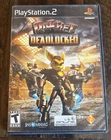 Ratchet: Deadlocked (PlayStation 2 PS2 2006) CIB Black Label. Working