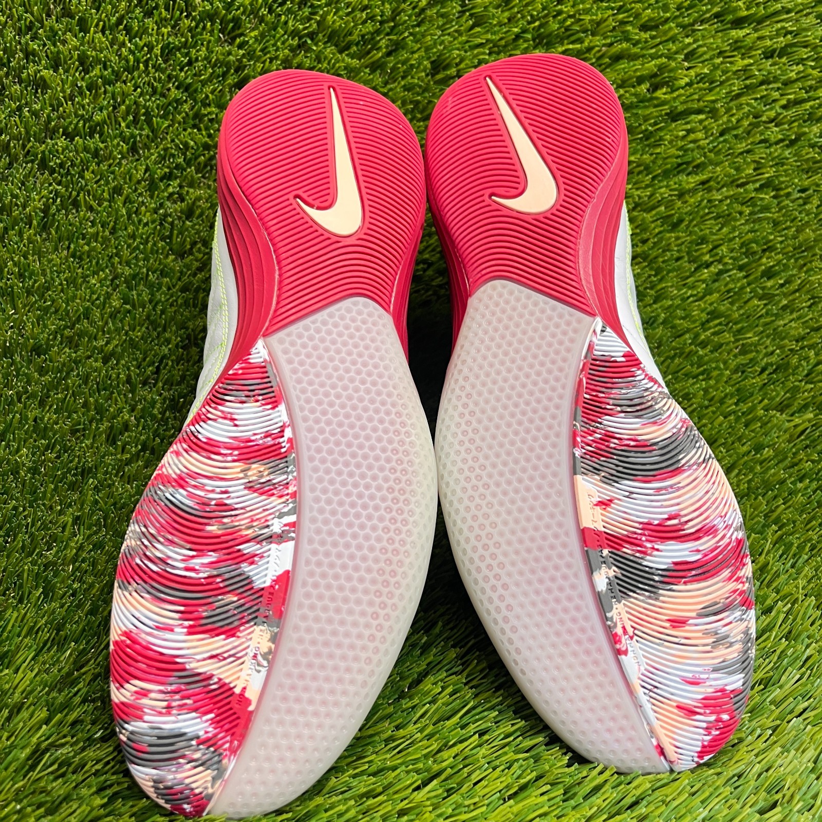 Nike Lunargato II 2 Gato Mens Size 9 White Red Black Running Indoor Soccer Shoes thumbnail 7