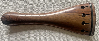 Saitenhalter für Viola 12,5 cm aus Palisander fein ausgearbeitet