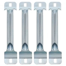  4pcs Pull Up Handles: Metal Zinc Alloy Pull Handles For Sliding Barn Door Shed