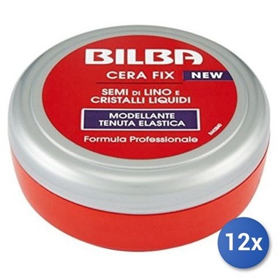 12x Konvolut Bilba Wachs Vase 100 ml. Leinsamen Tenuta Elast