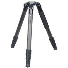 XILETU L-404C Pro Stable Carbon Fiber Tripod   75mm Flat Head   Display Unit