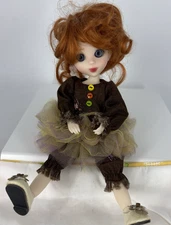MDCC 2017 Judy Porter Resin BJD 10" Doll Annie as Scarecrow Wizard of Oz Fullset