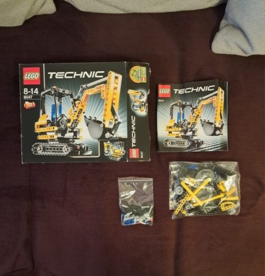 LEGO 8047 Hydraulik Bagger Excavator   gebraucht, geprüft