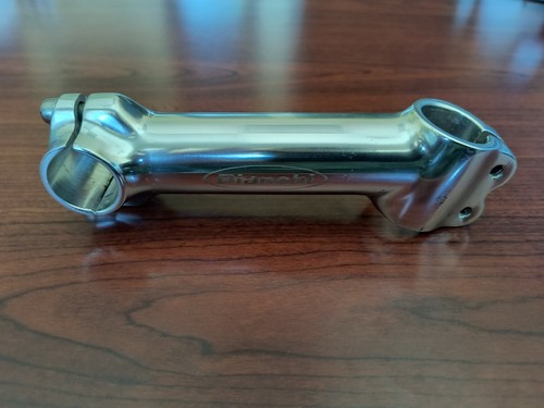Bianchi Threadless Stem, 130mm*, 26mm, 1", Silver/Chrome - Picture 7 of 9