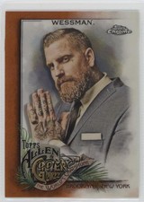 2022 Topps Allen & Ginter Chrome Orange Refractor /25 Luke Wessman #298 1pp3