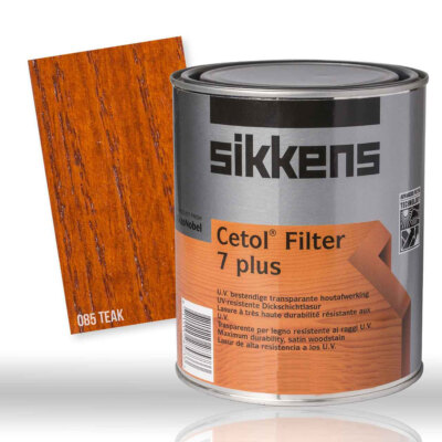 Sikkens Cetol Filter 7 Plus teak Streichlasur Dickschicht 1000ml