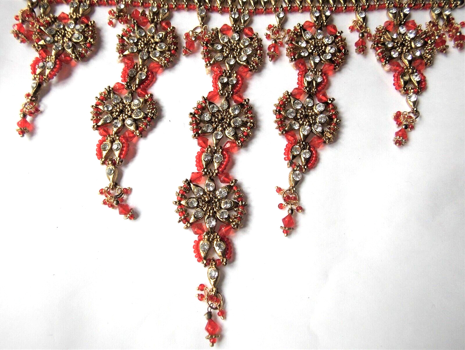 Collier ras de cou Scheherazade anti-allergie avec boucles légères dorées - 2