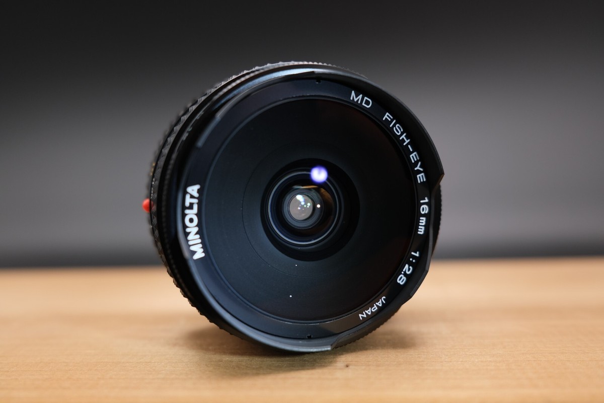Minolta MD Fisheye 16mm2.8 フィッシュアイ Minolta 16mm f2.8 MD FISH-EYE #8003047 | eBay