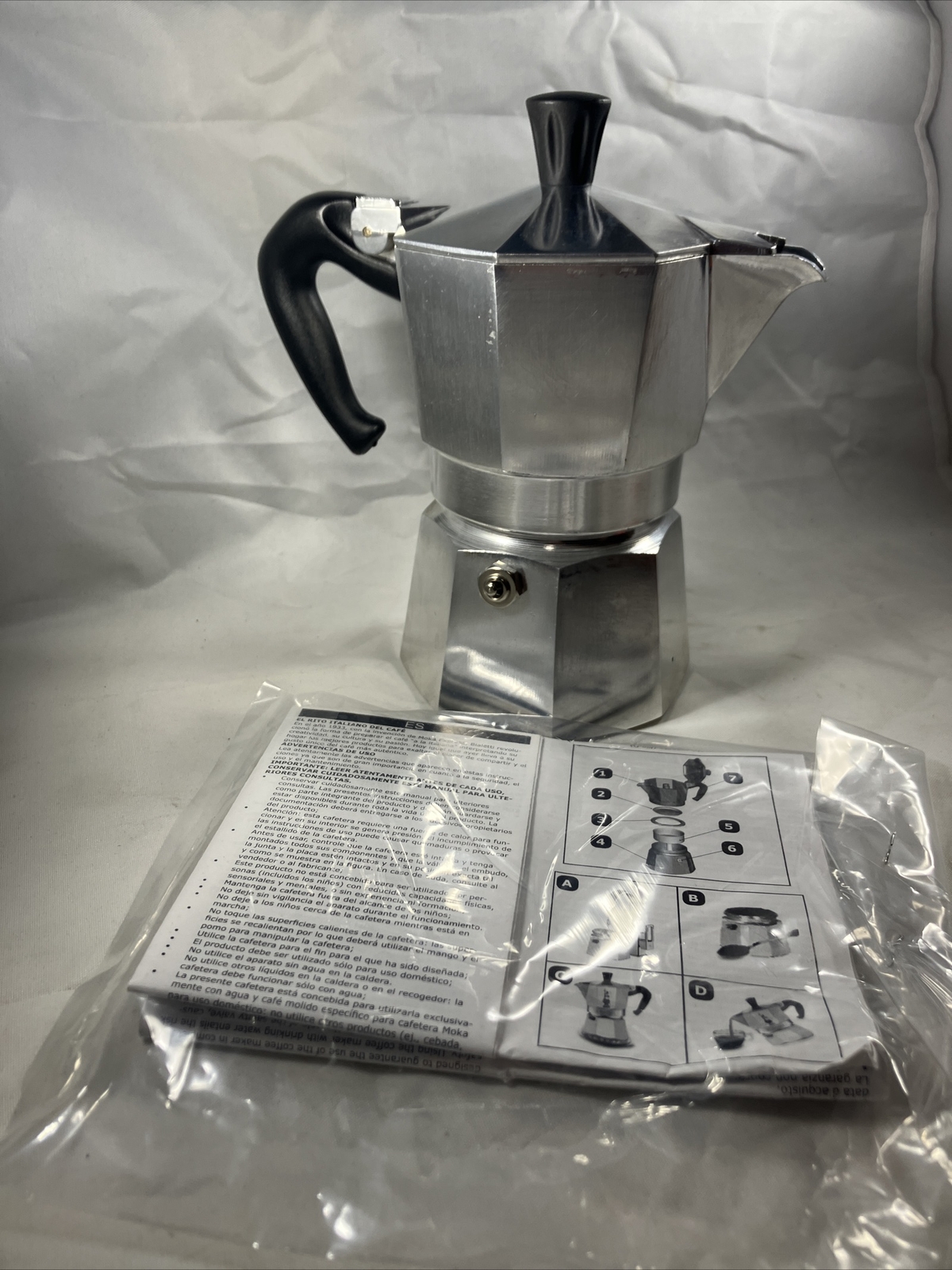 Bialetti Moka Express 1 CUP Stovetop Aluminum Coffee Espresso Maker eBay