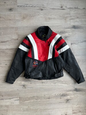 Harro Racing 90s Motorcycle Leather Jacket Vintage