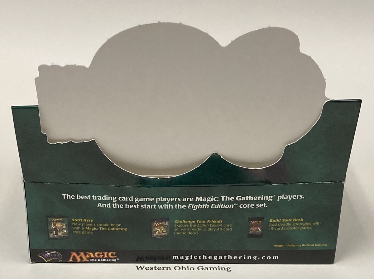 Magic the Gathering EMPTY Eighth Edition Core Set Booster Box MTG TCG CCG  8th