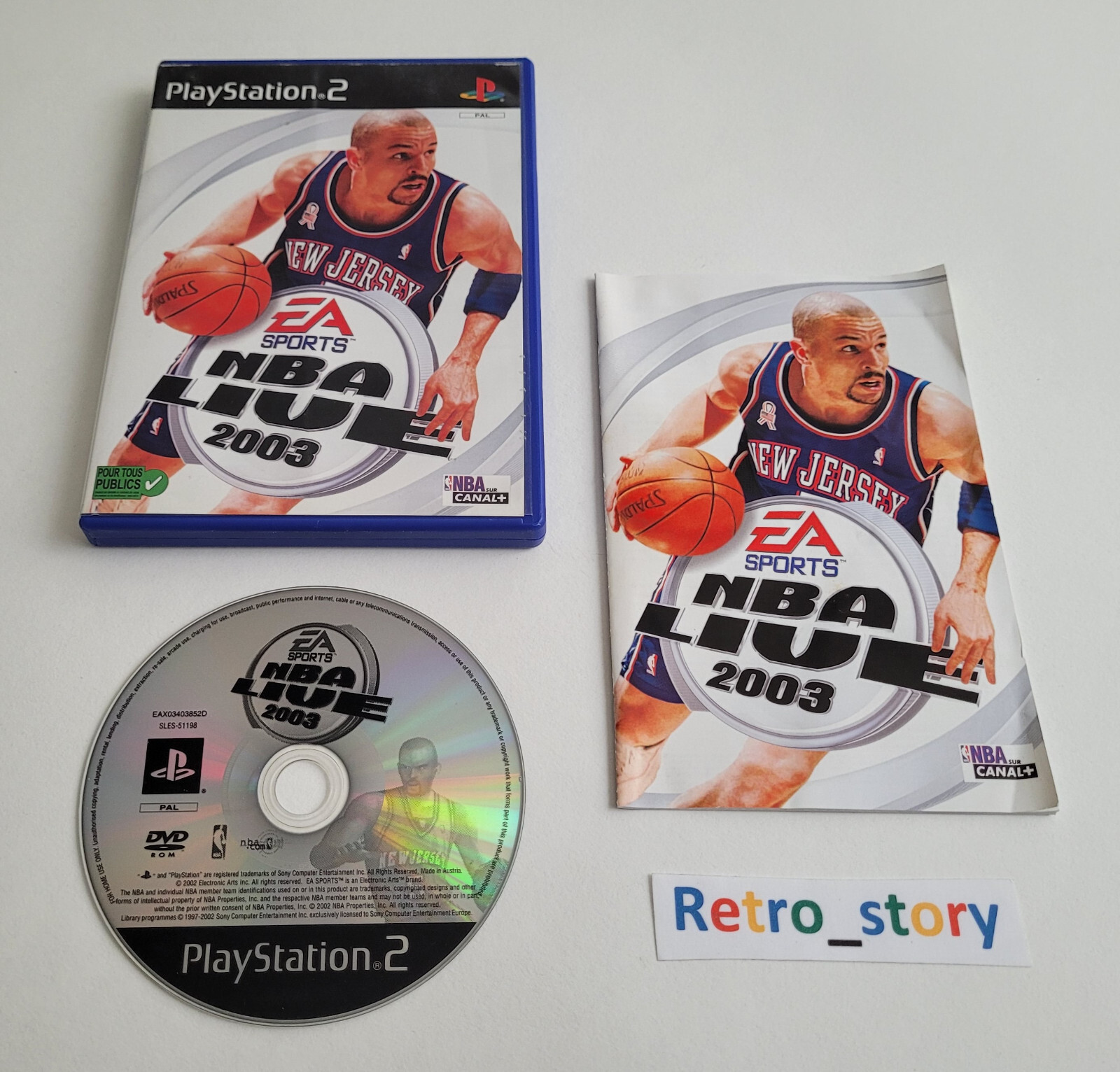 Sony Playstation PS2 - NBA Live 2003 - PAL